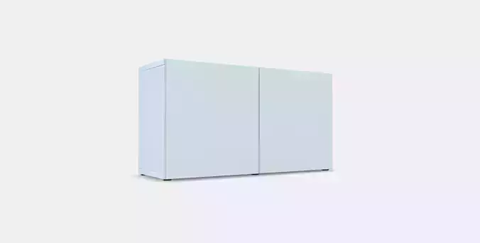 BESTA Shelf unit with doors 17