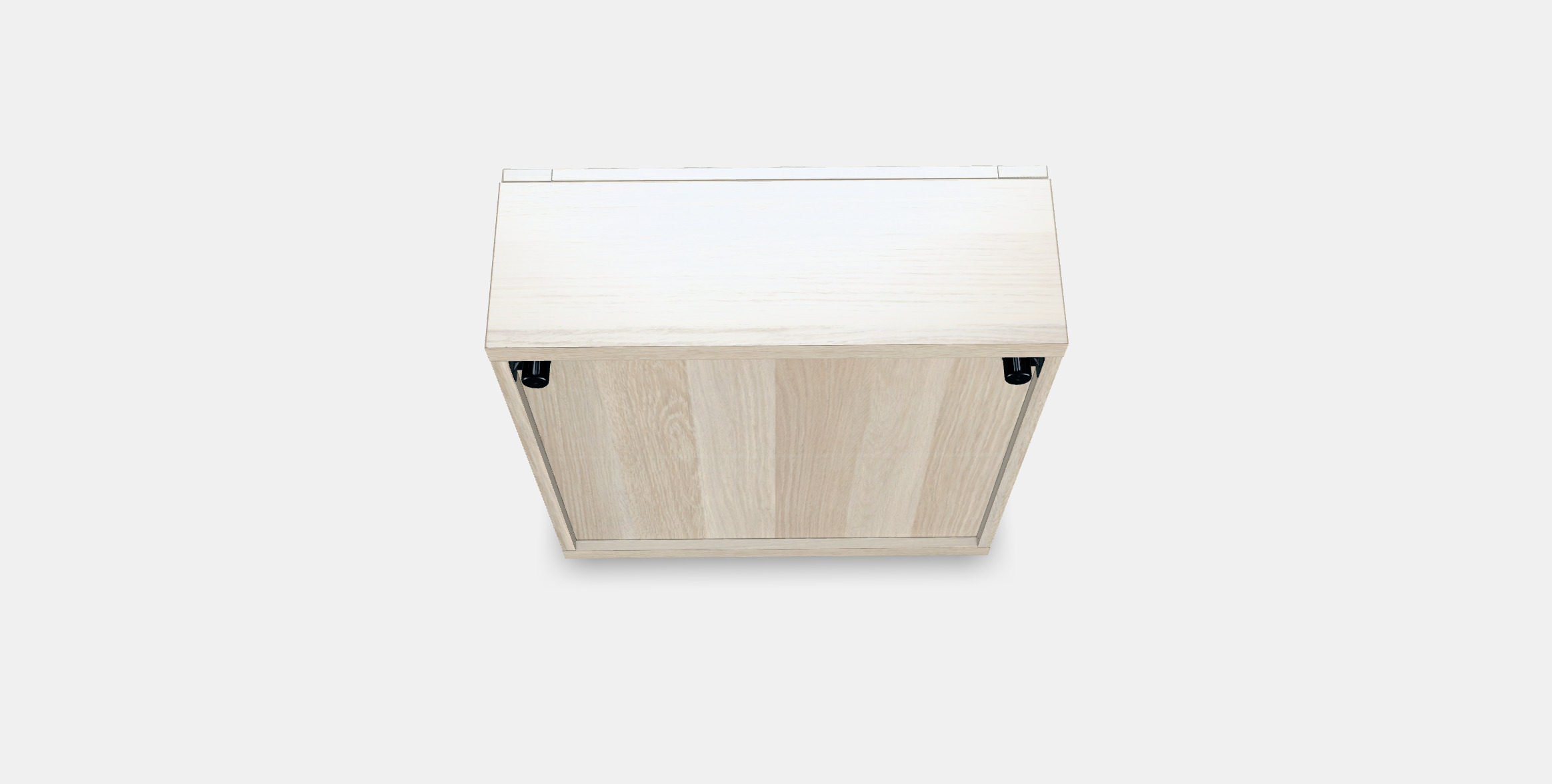 BESTA Shelf unit with glass door 16 3D model_3