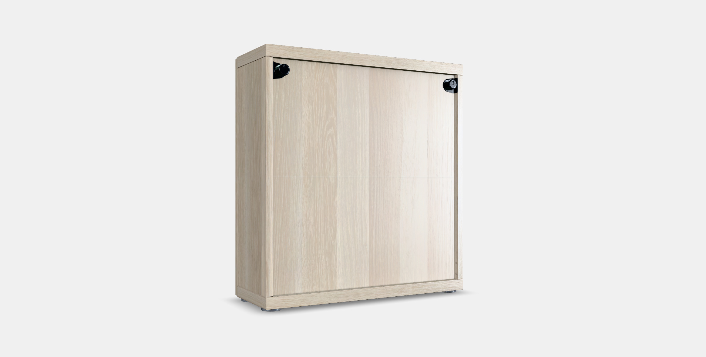 BESTA Shelf unit with glass door 16 3D model_14