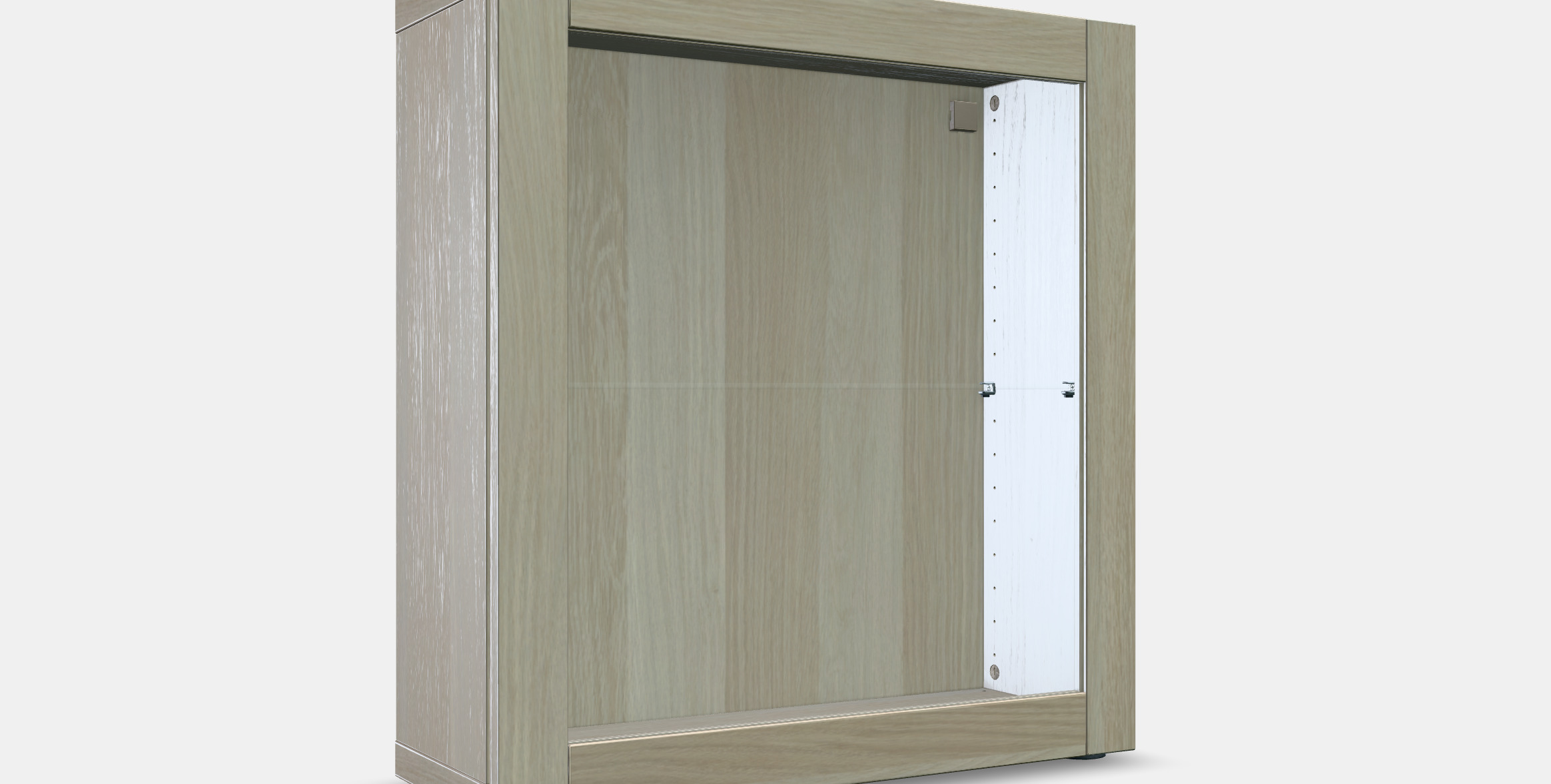 BESTA Shelf unit with glass door 16 3D model_10