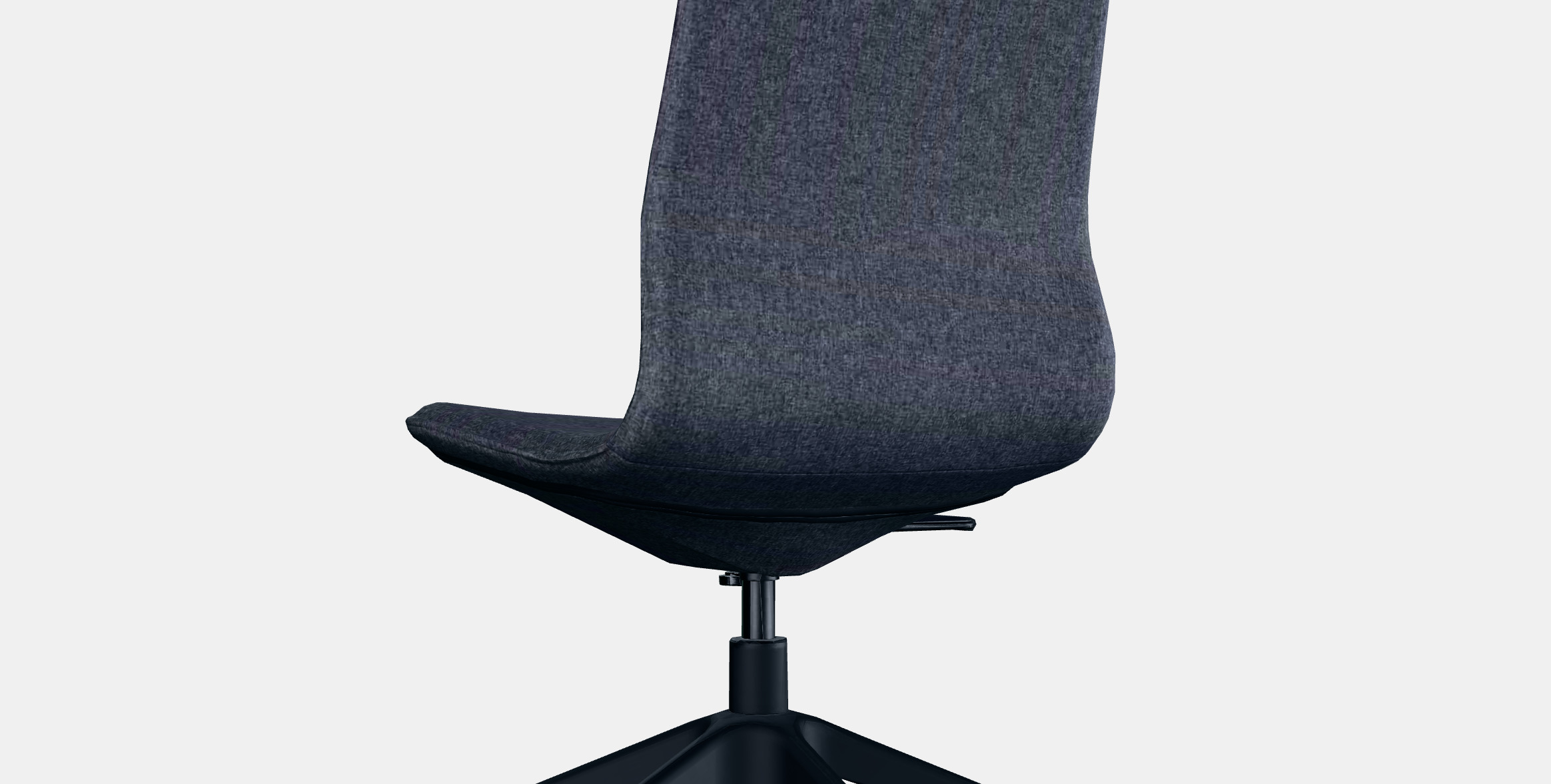 LANGFJALL conference chair Low-poly 3D model_4