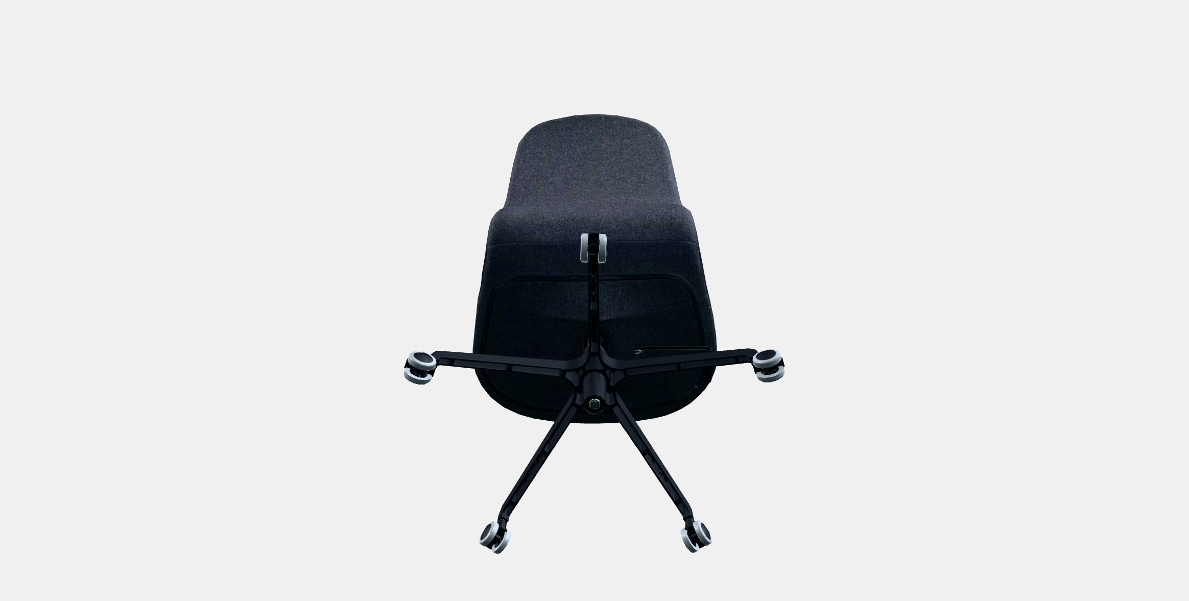 LANGFJALL conference chair Low-poly 3D model_6