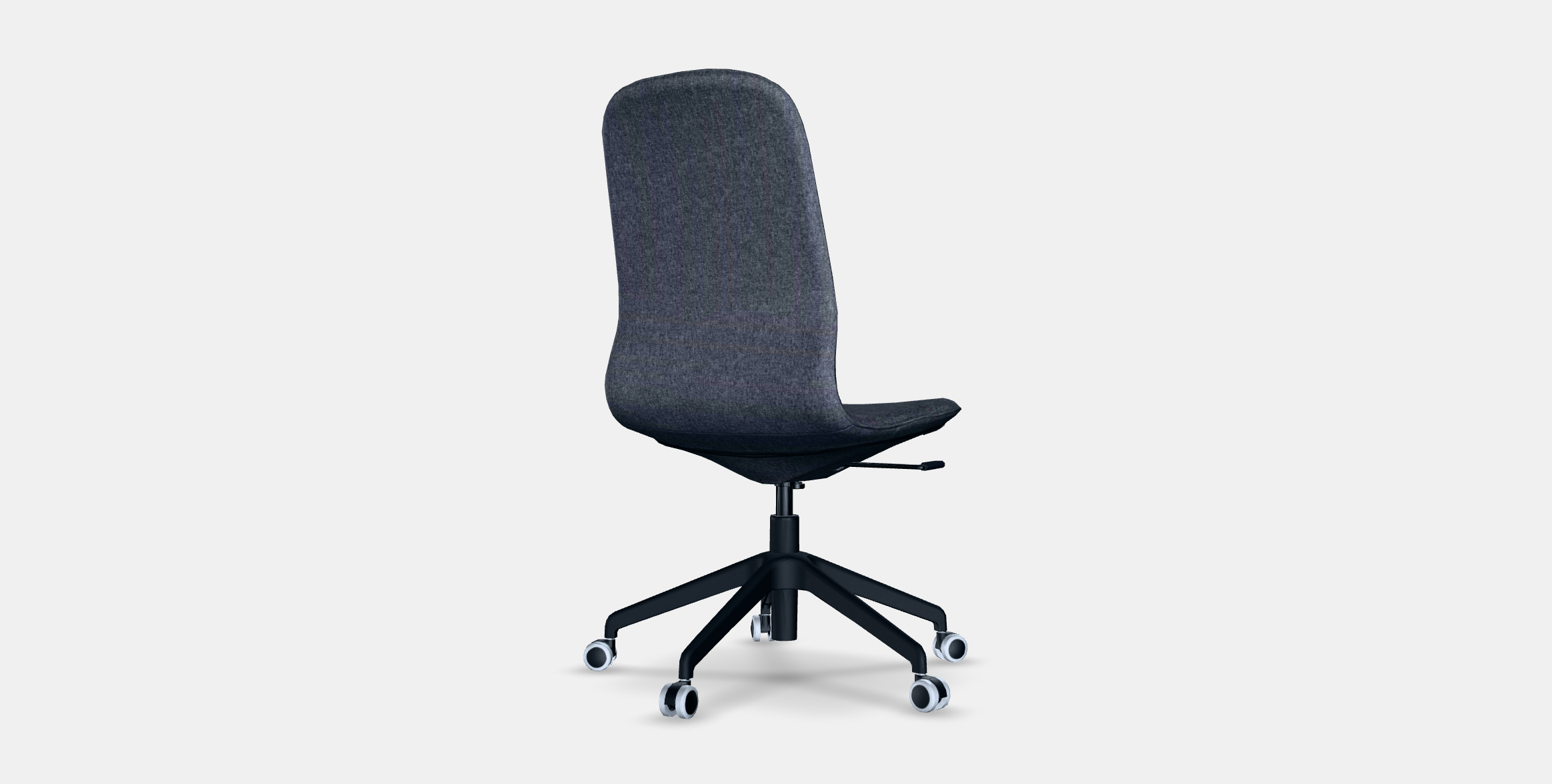 LANGFJALL conference chair Low-poly 3D model_5