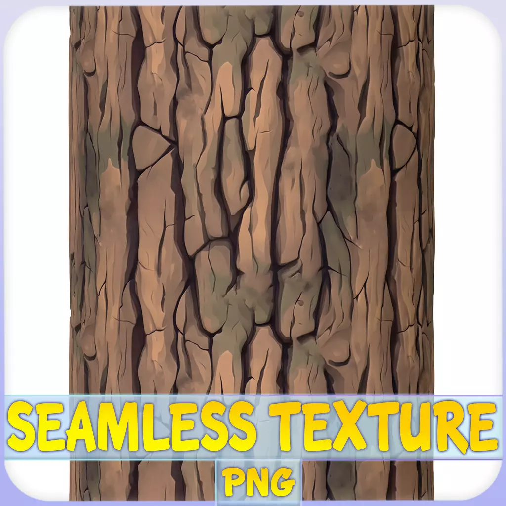 Stylized Bark Seamless Texture Texture_0