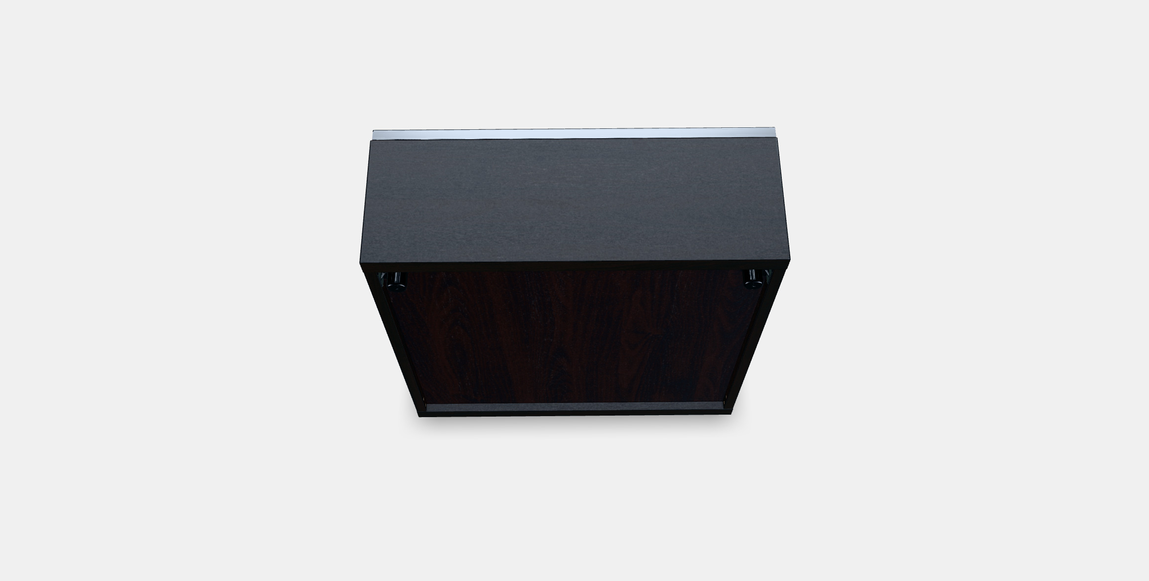 BESTA Shelf unit with glass door 18 3D model_2