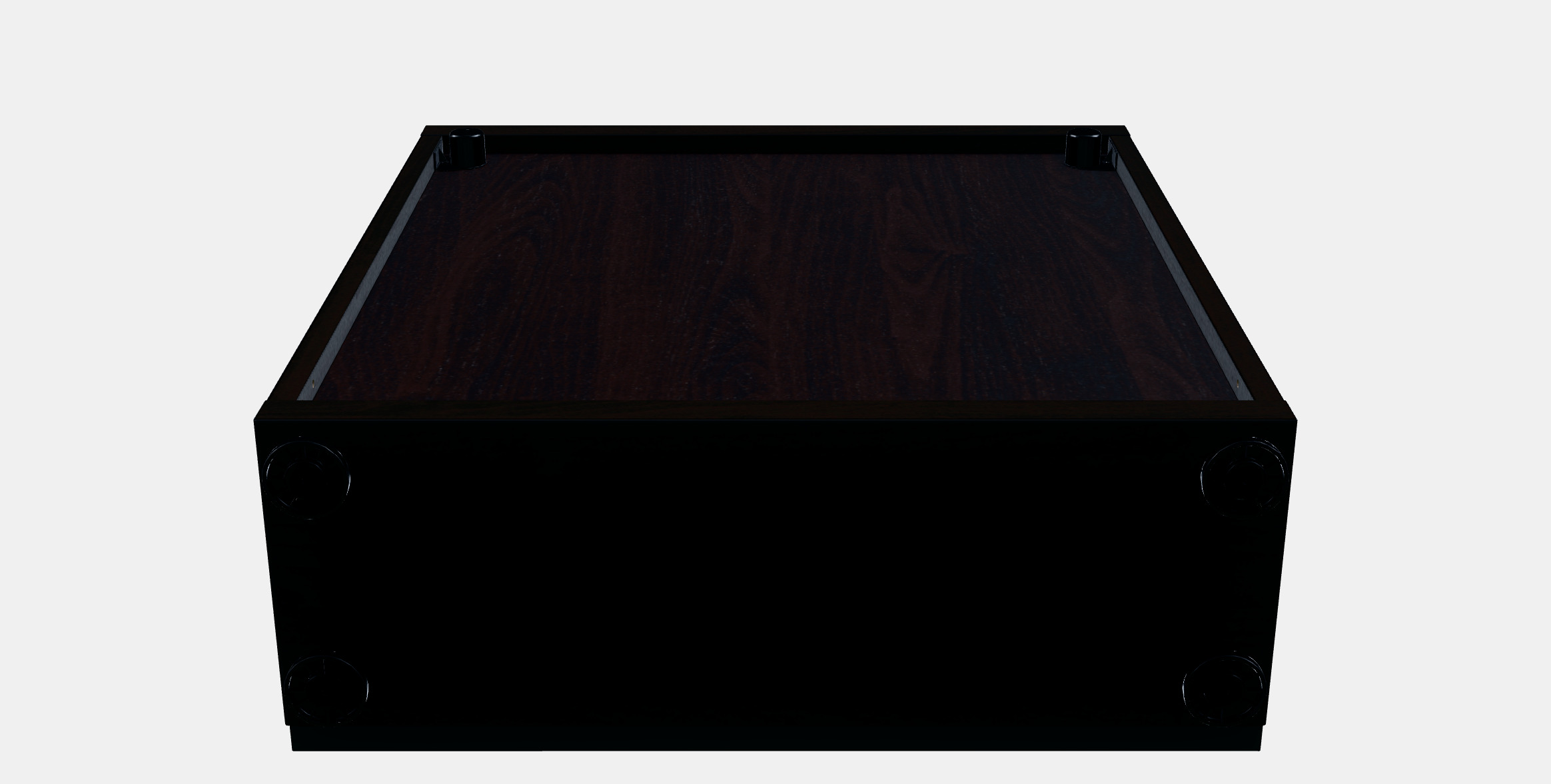 BESTA Shelf unit with glass door 18 3D model_4