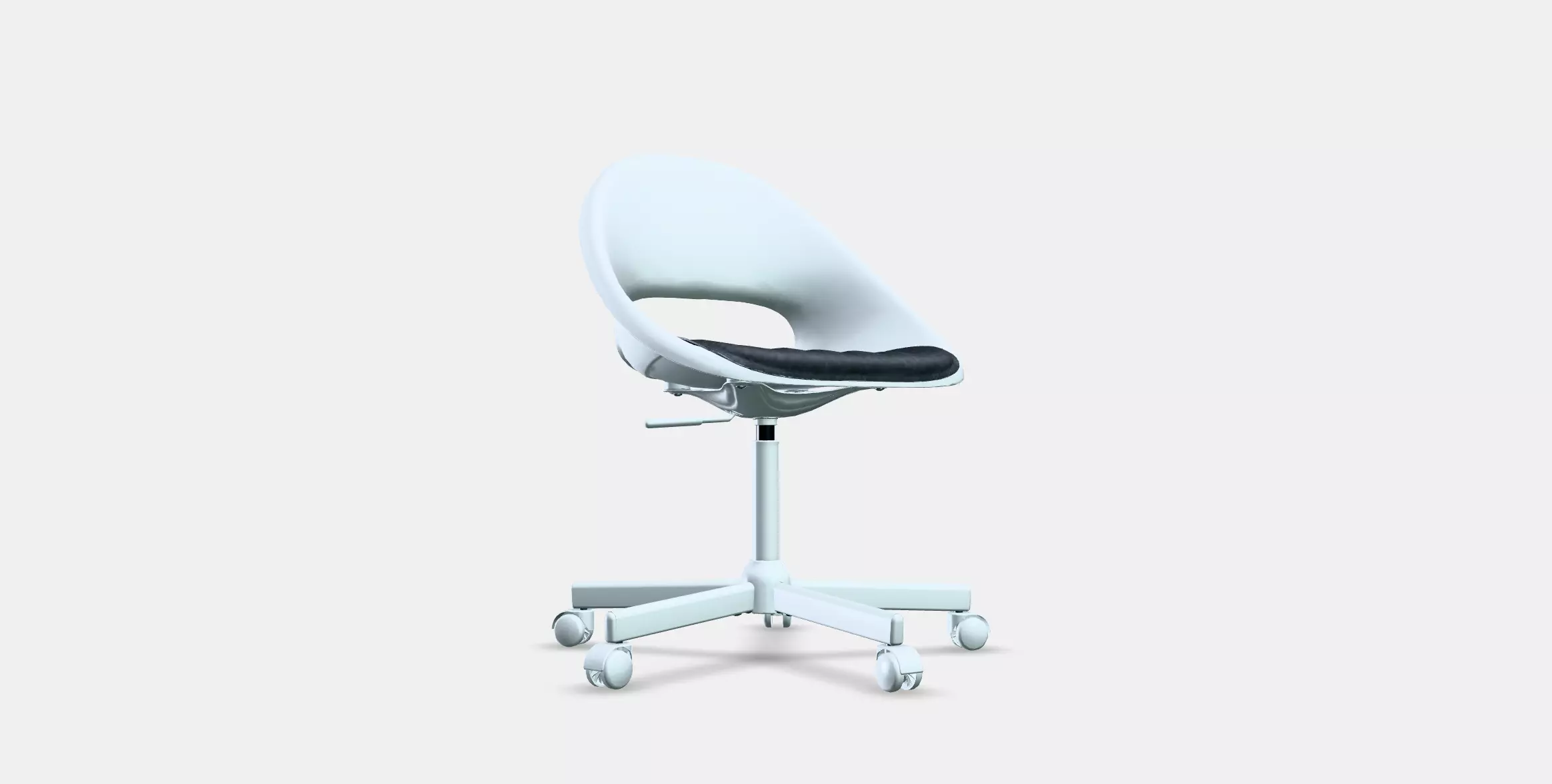 LOBERGET - MALSKAR Swivel chair  cushion 3D model_0