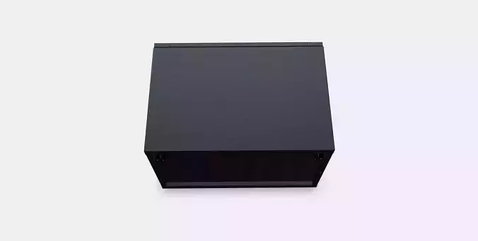 BESTA Shelf unit with glass door 19