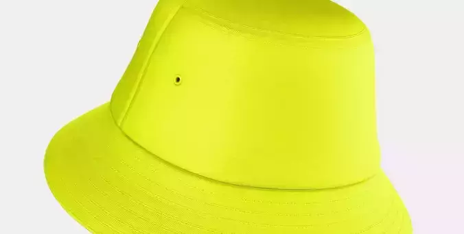 STUSSY BIG STOCK BUCKET HAT LIME