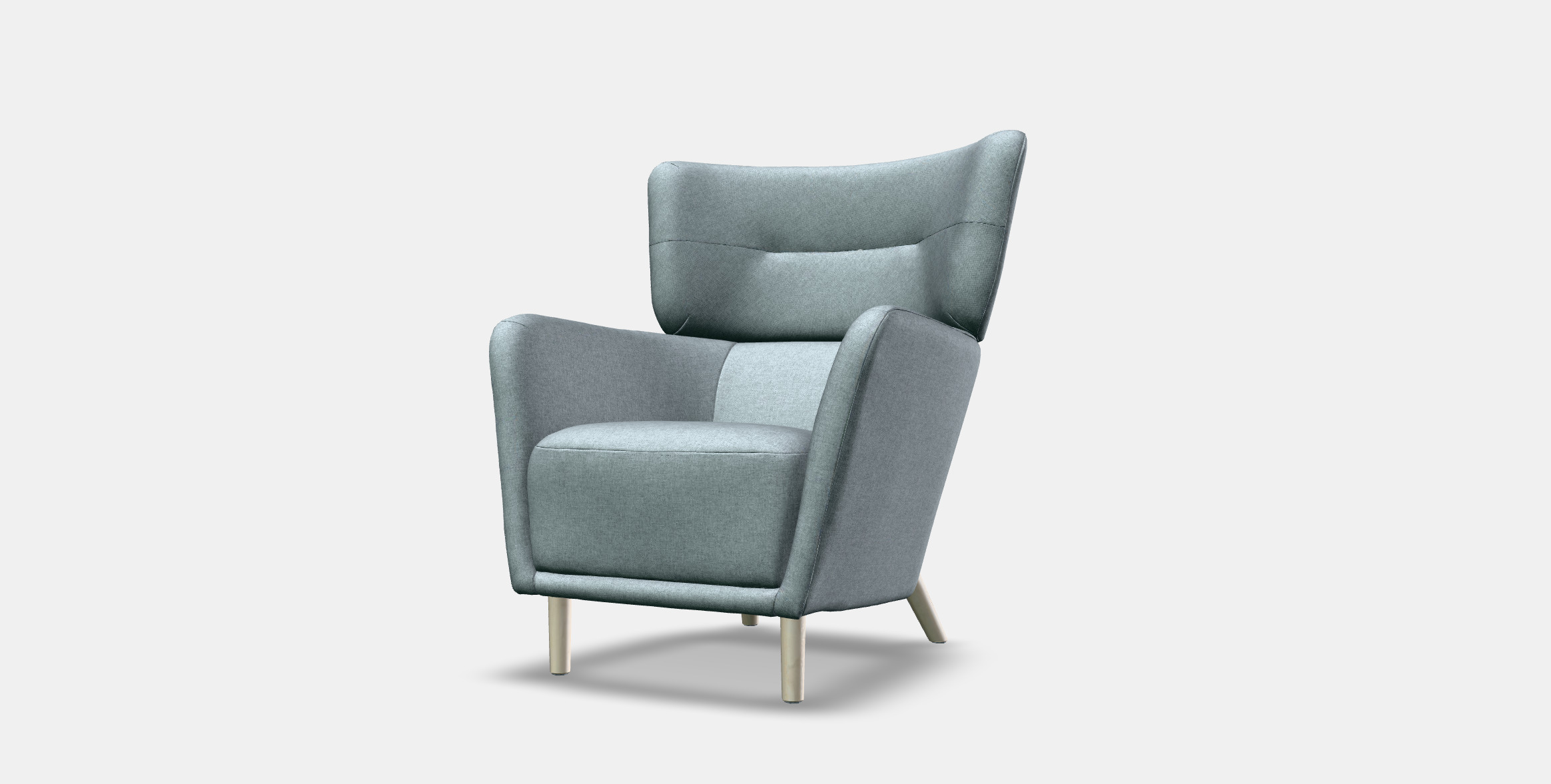 OSKARSHAMN Wing chair 3D model_11