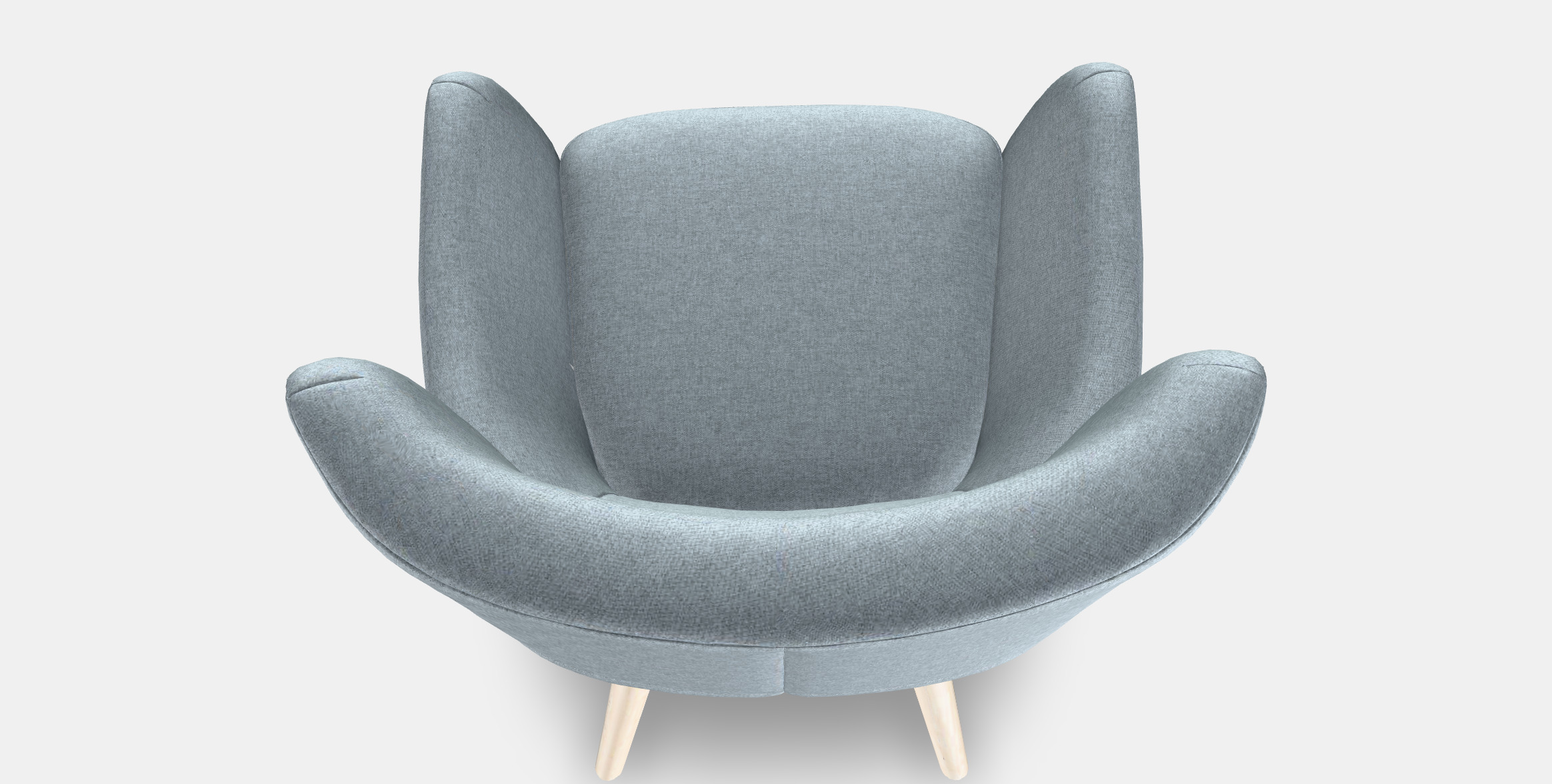 OSKARSHAMN Wing chair 3D model_9