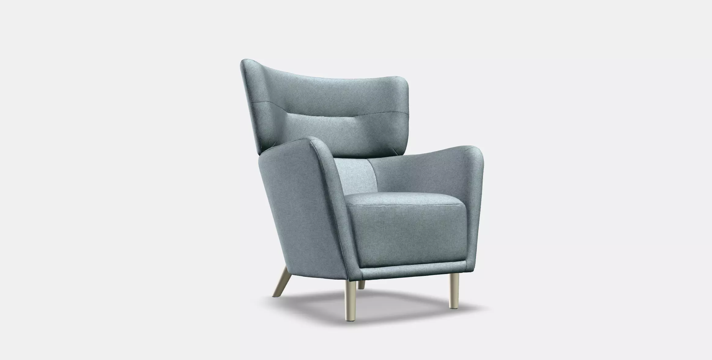 OSKARSHAMN Wing chair 3D model_0