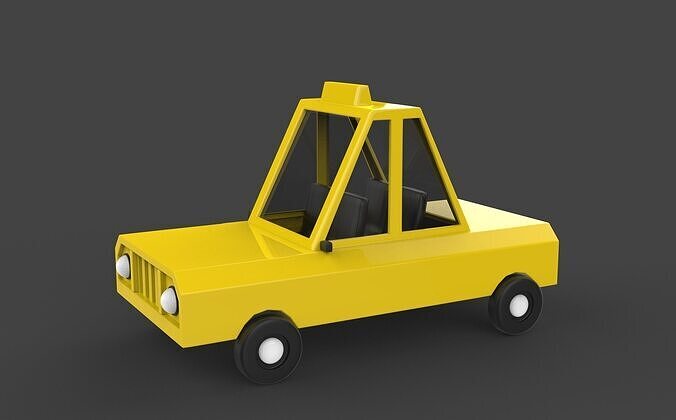 taxi  3d model 3D model