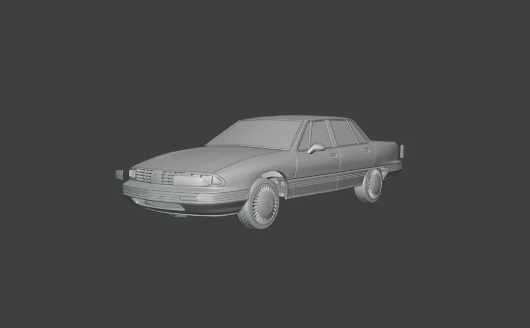1991 - 1996 Oldsmobile 98 3D print model_0