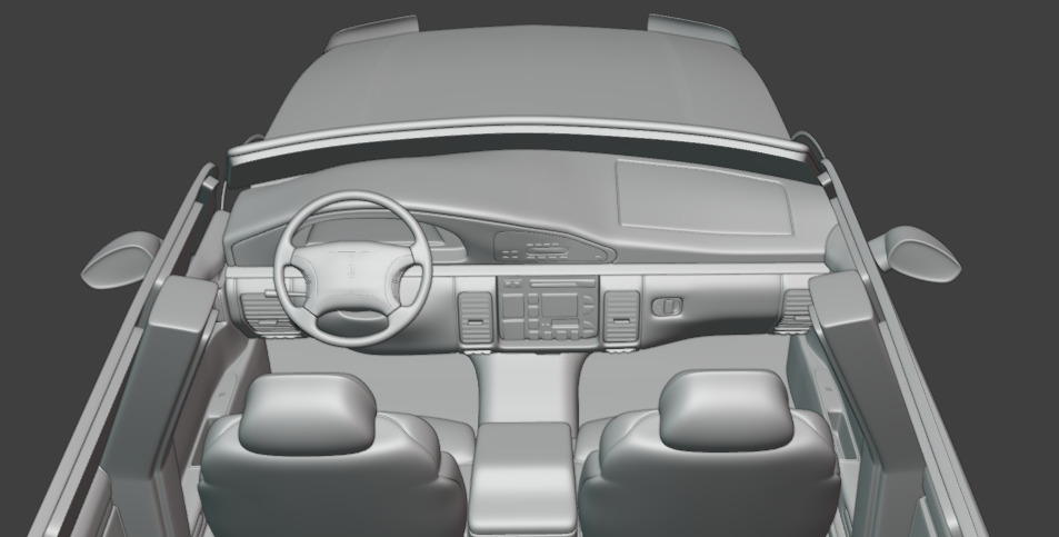 1991 - 1996 Oldsmobile 98 3D print model_5