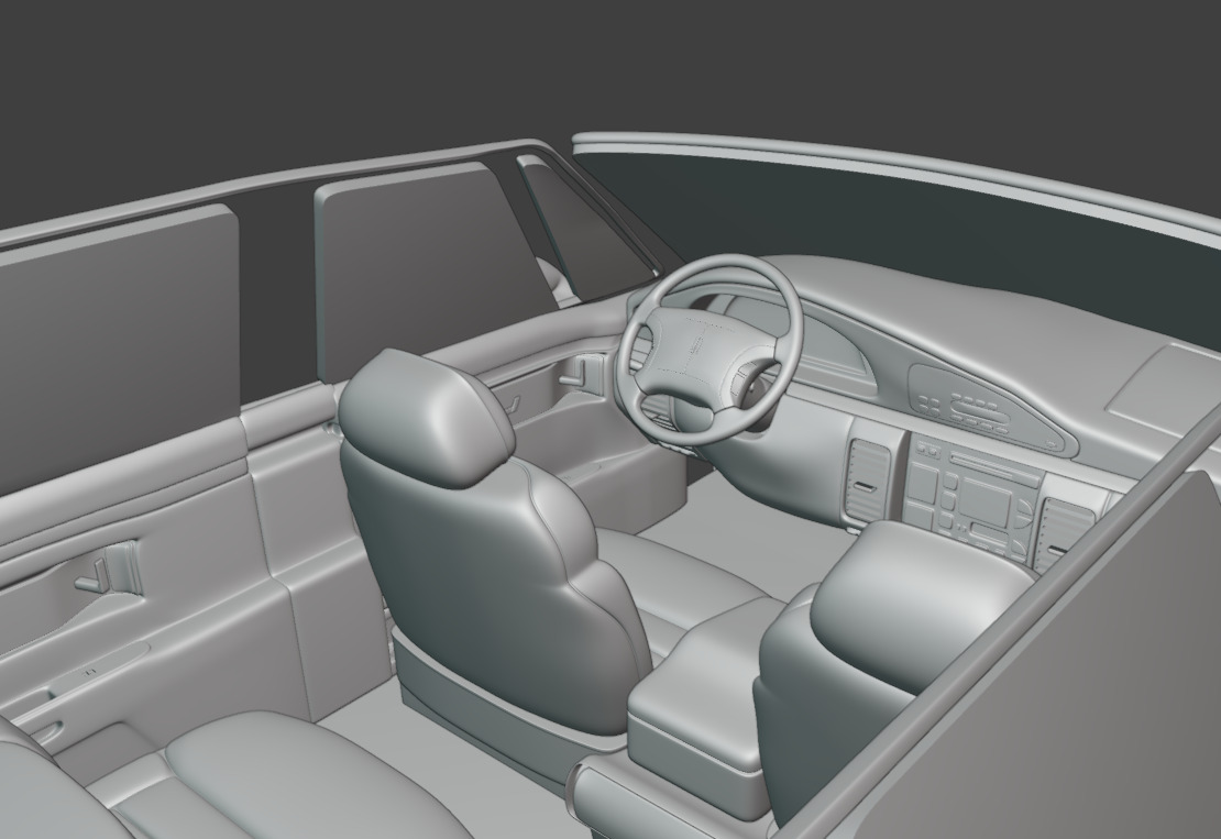 1991 - 1996 Oldsmobile 98 3D print model_15