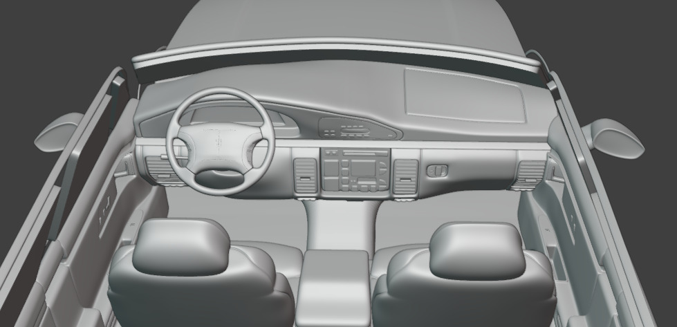 1991 - 1996 Oldsmobile 98 3D print model_14