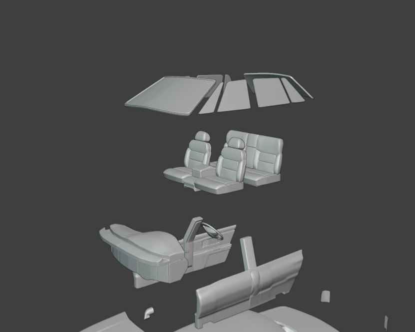 1991 - 1996 Oldsmobile 98 3D print model_10