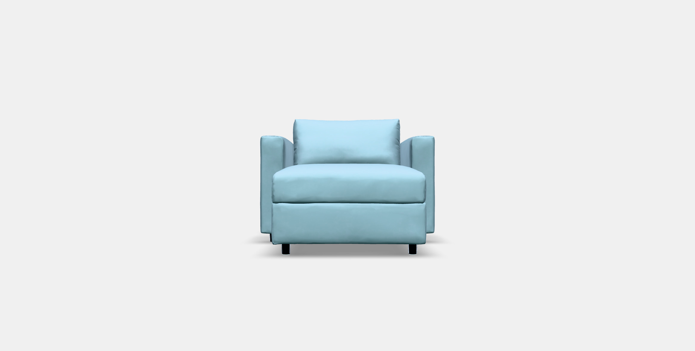 VIMLE Lounge chair 3D model_10
