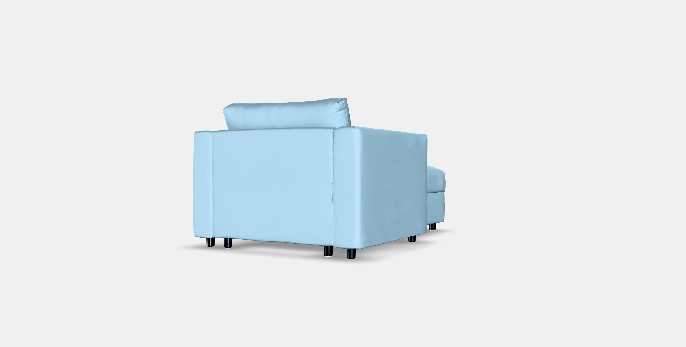 VIMLE Lounge chair 3D model_3