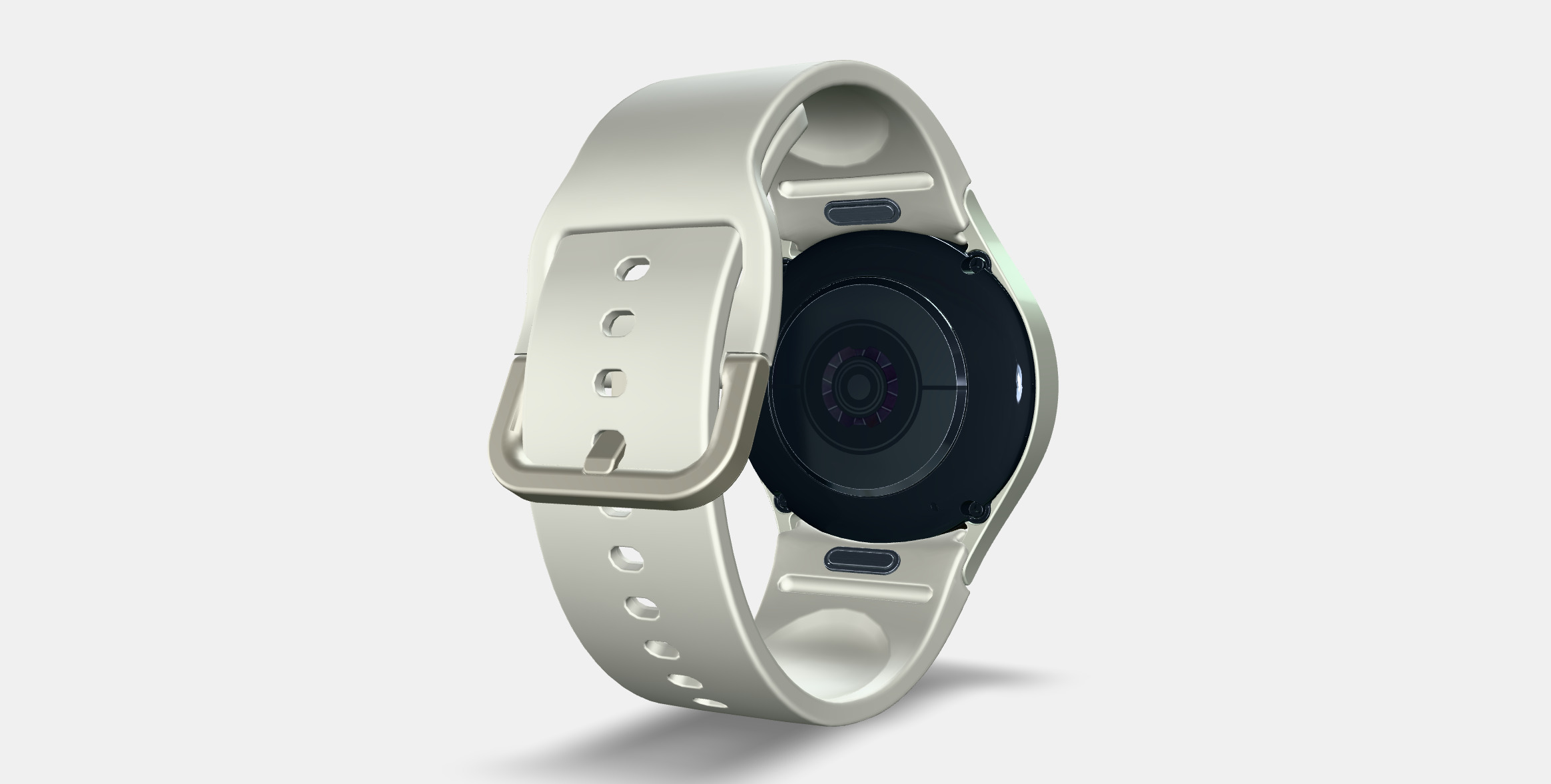 Samsung Galaxy Watch 6 LTE 40mm - bezs 3D model_4