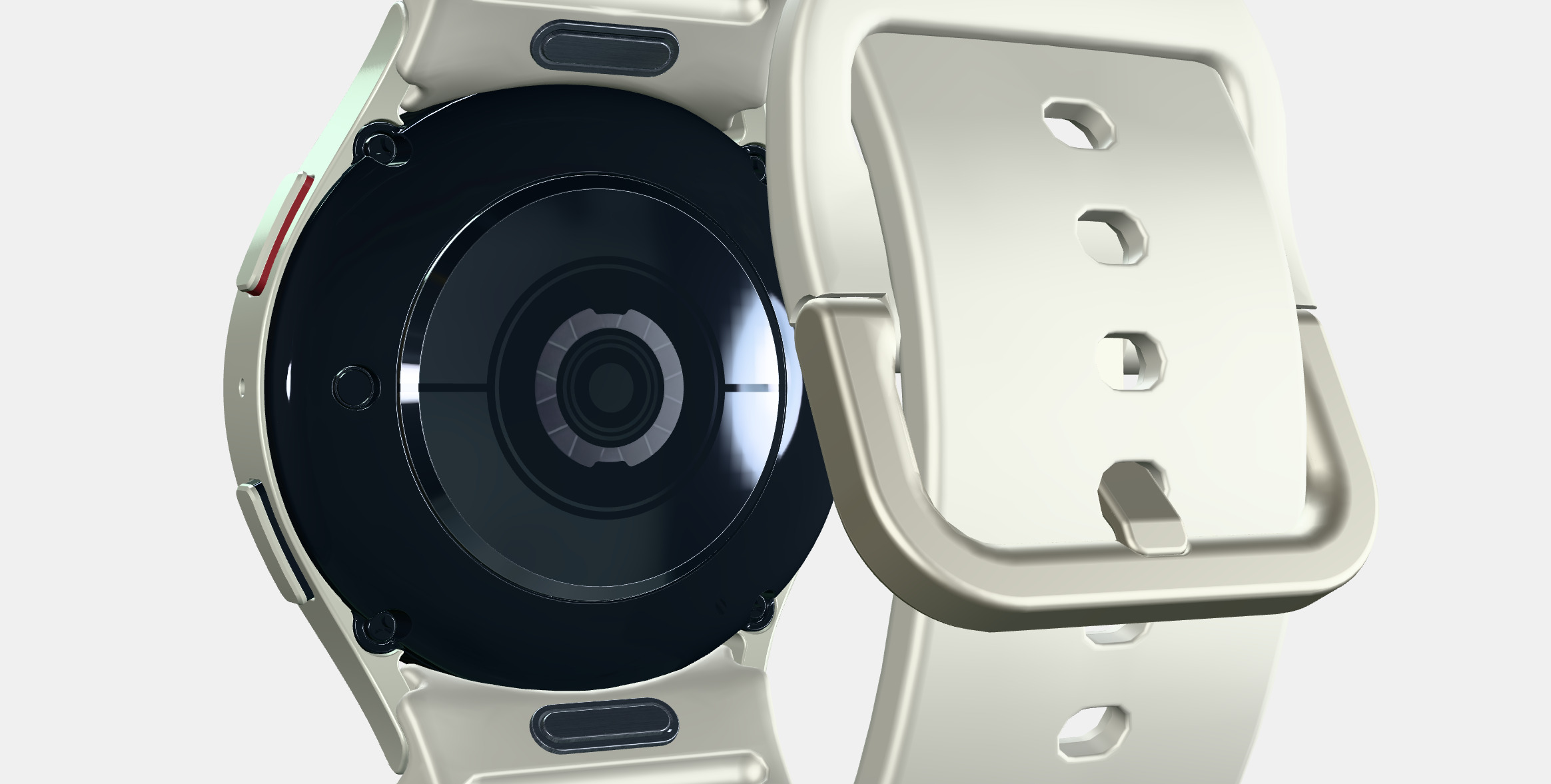 Samsung Galaxy Watch 6 LTE 40mm - bezs 3D model_5