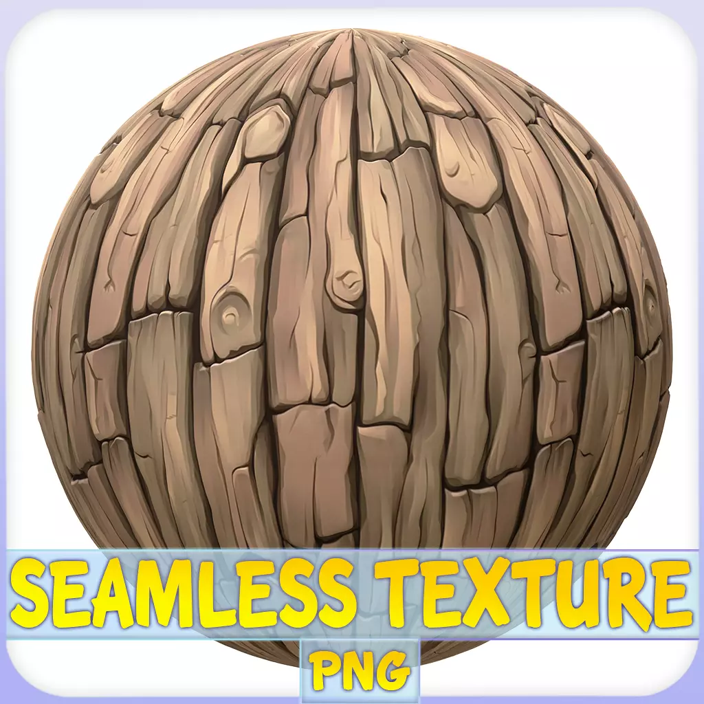 Stylized Bark Seamless Texture Texture_0