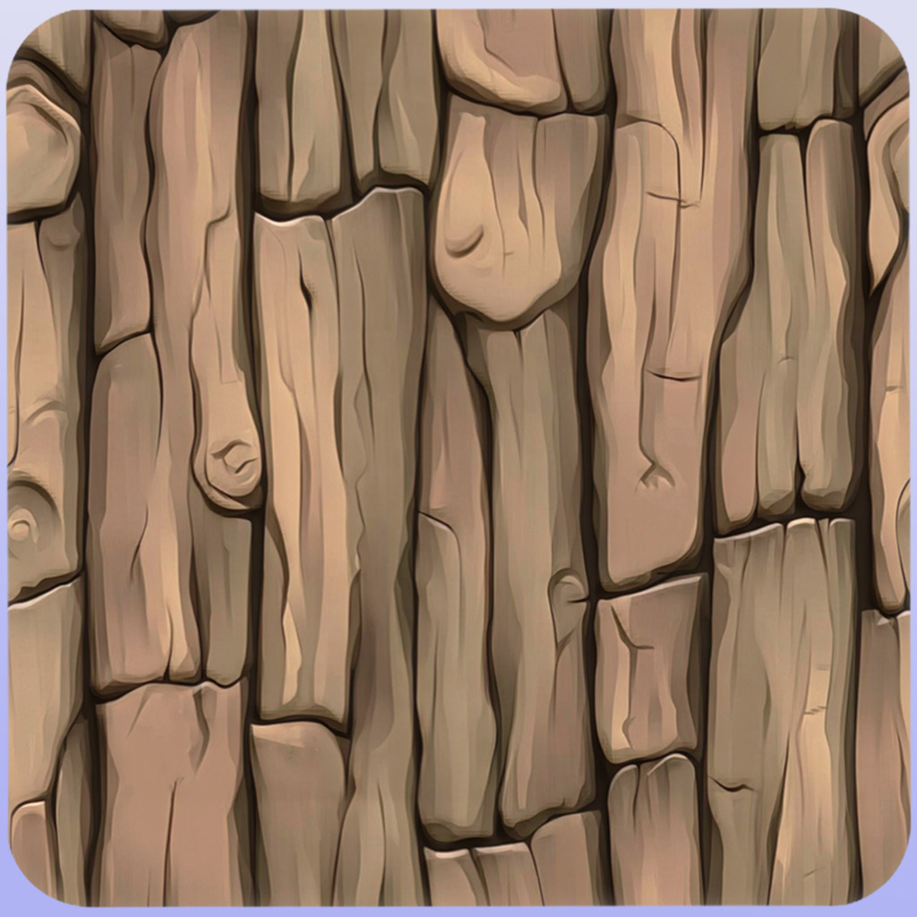 Stylized Bark Seamless Texture Texture_4