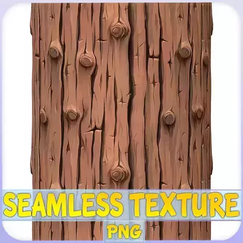 Stylized Bark Seamless Texture