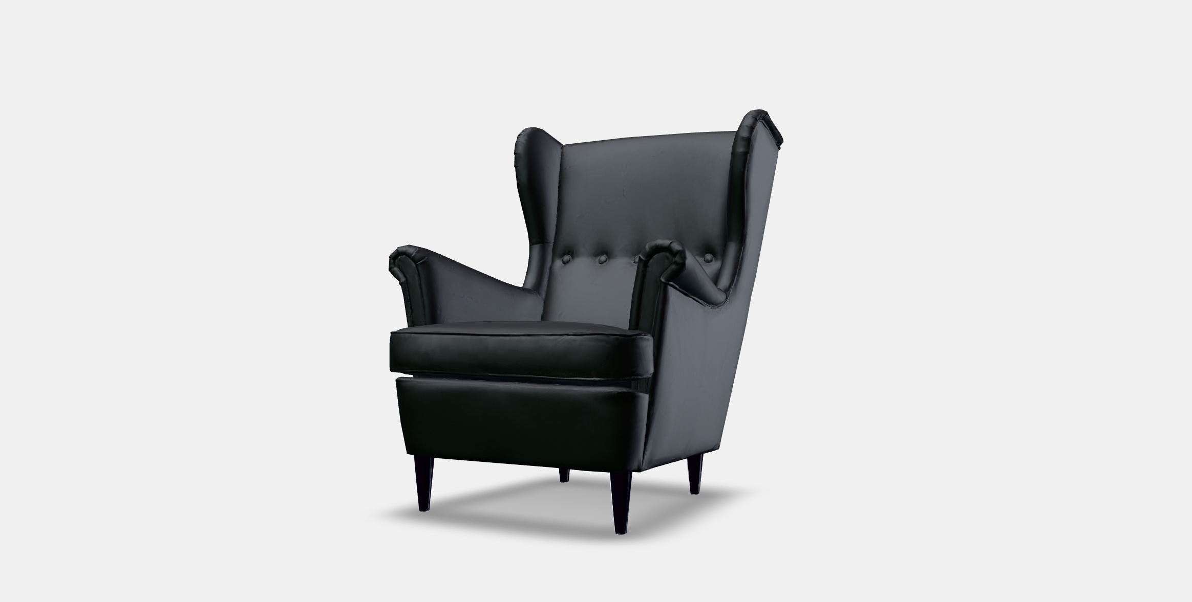 STRANDMON Wing chair 4 3D model_11