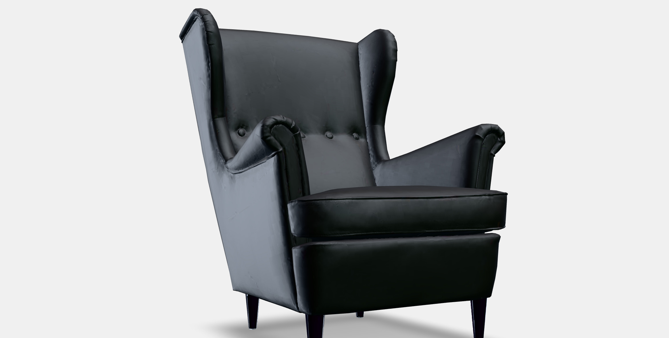 STRANDMON Wing chair 4 3D model_9