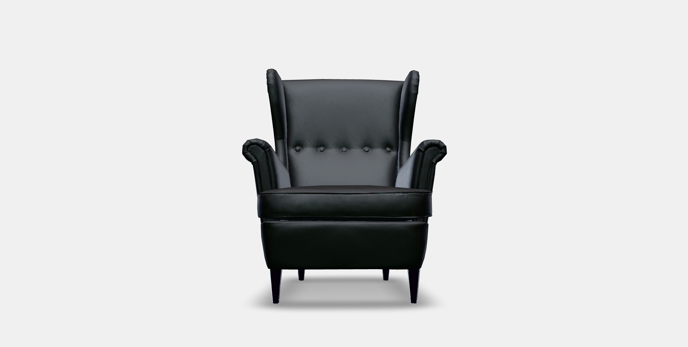 STRANDMON Wing chair 4 3D model_12