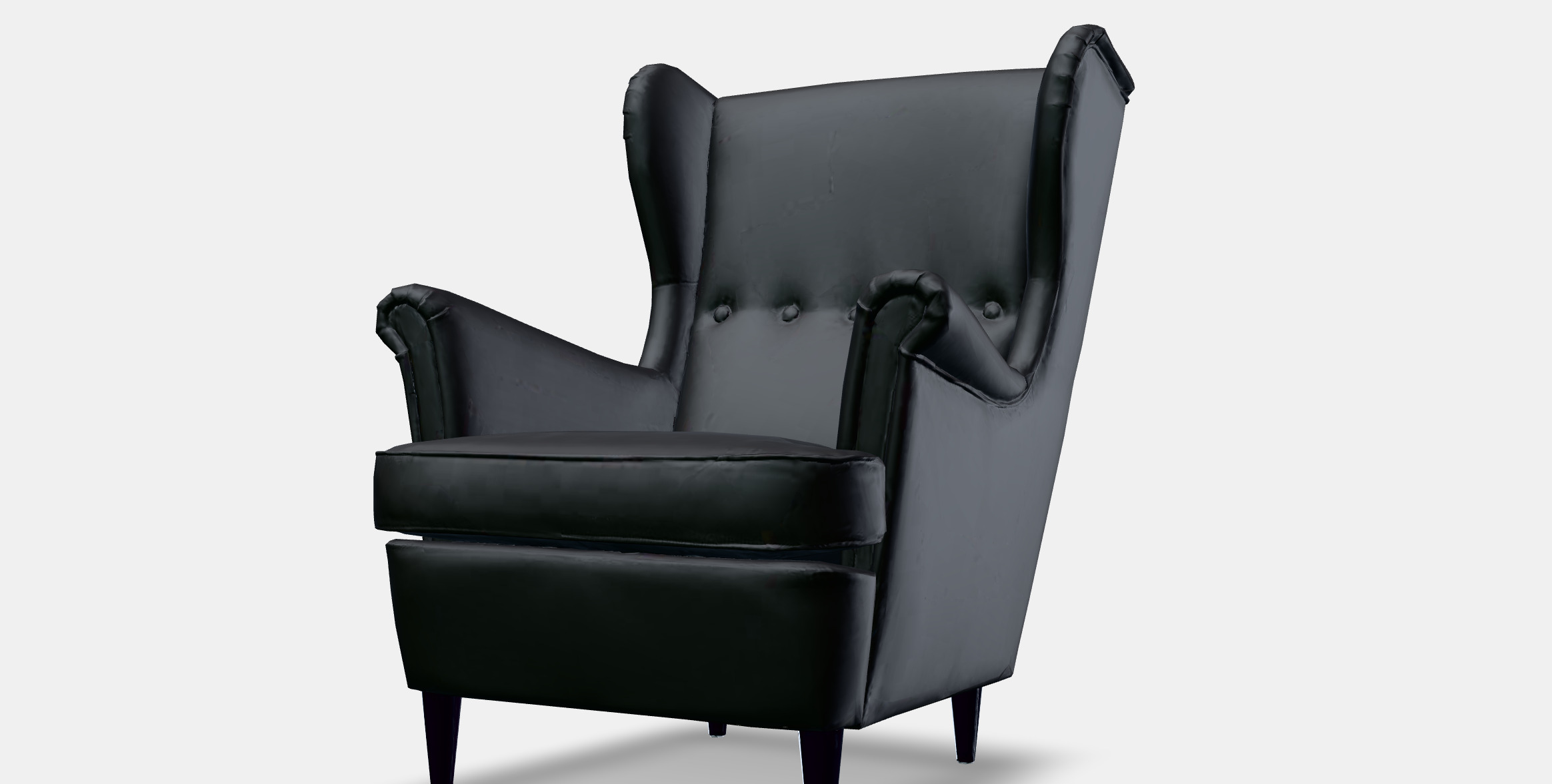 STRANDMON Wing chair 4 3D model_14