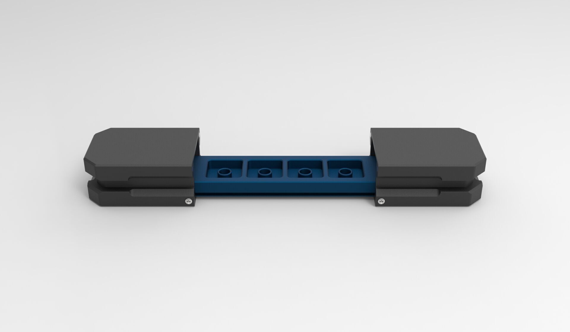 Artisan Keycap Storage Box 4 Slot 3D print model_6