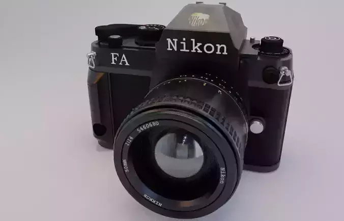 Nikon 3d modeling low poly