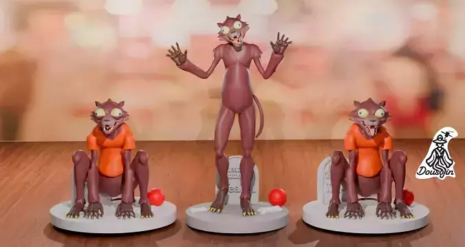 The Weasel - C reature Commando  3D print model