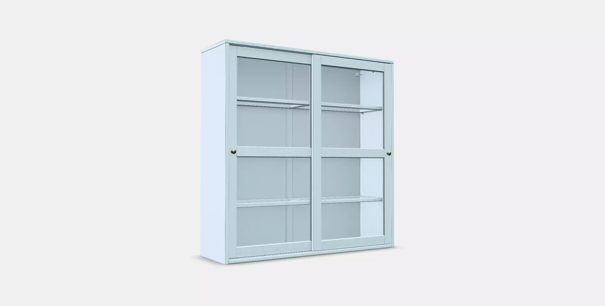 HAVSTA Glass-door cabinet 5 3D model_0