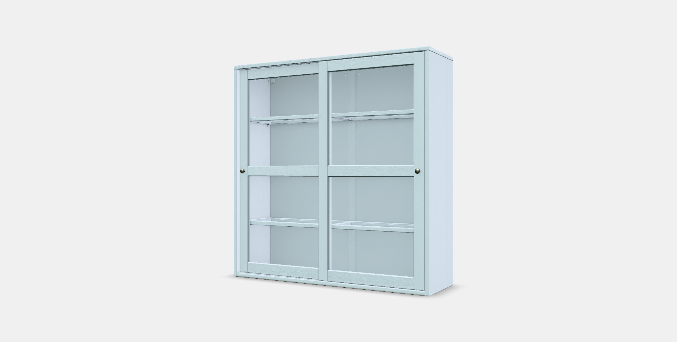 HAVSTA Glass-door cabinet 5 3D model_9
