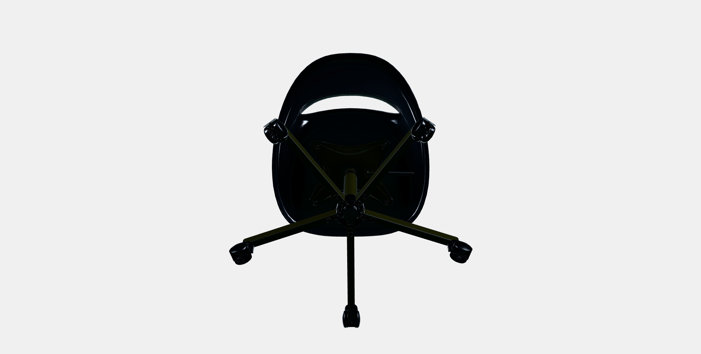 ELDBERGET - MALSKAR Swivel chair  pad 3D model_5