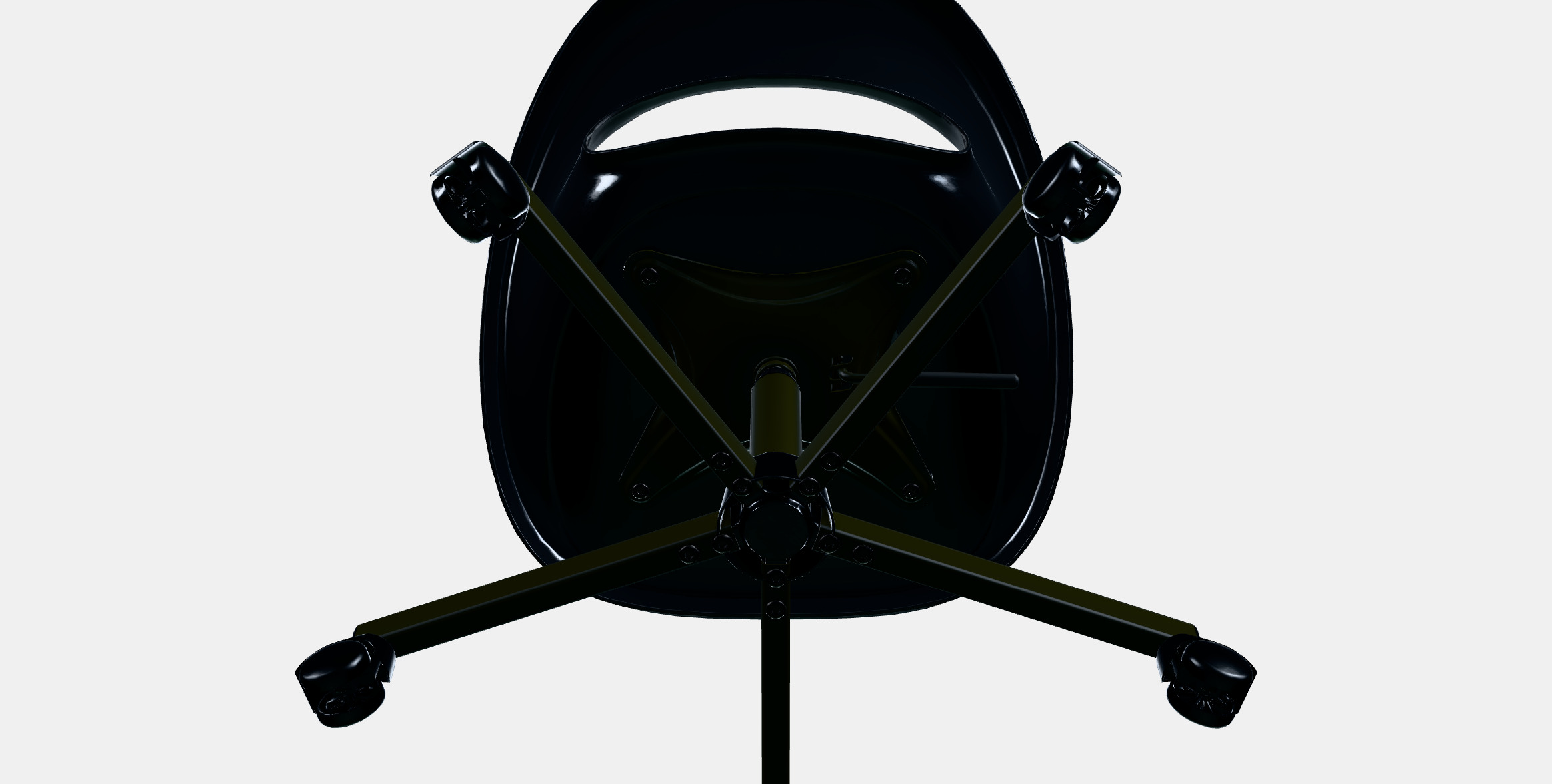 ELDBERGET - MALSKAR Swivel chair  pad 3D model_6