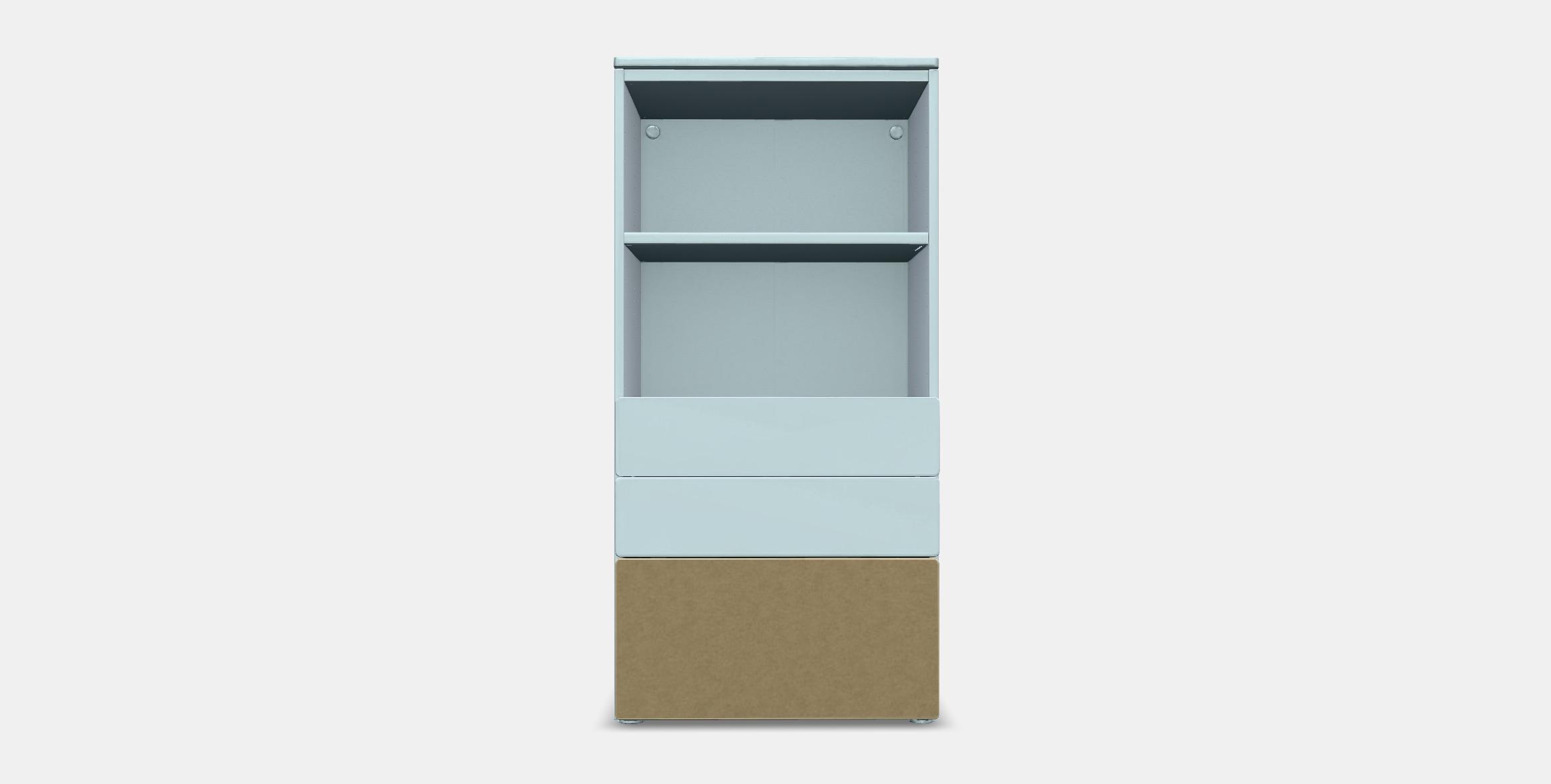 SMASTAD - PLATSA Bookcase 6 Low-poly 3D model_10