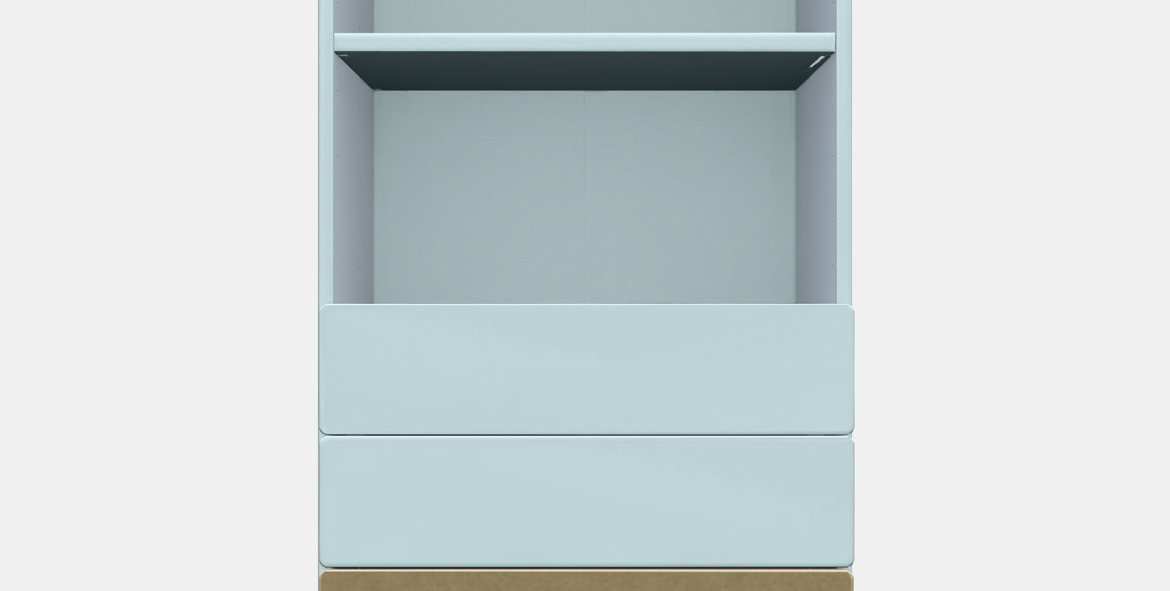 SMASTAD - PLATSA Bookcase 6 Low-poly 3D model_11