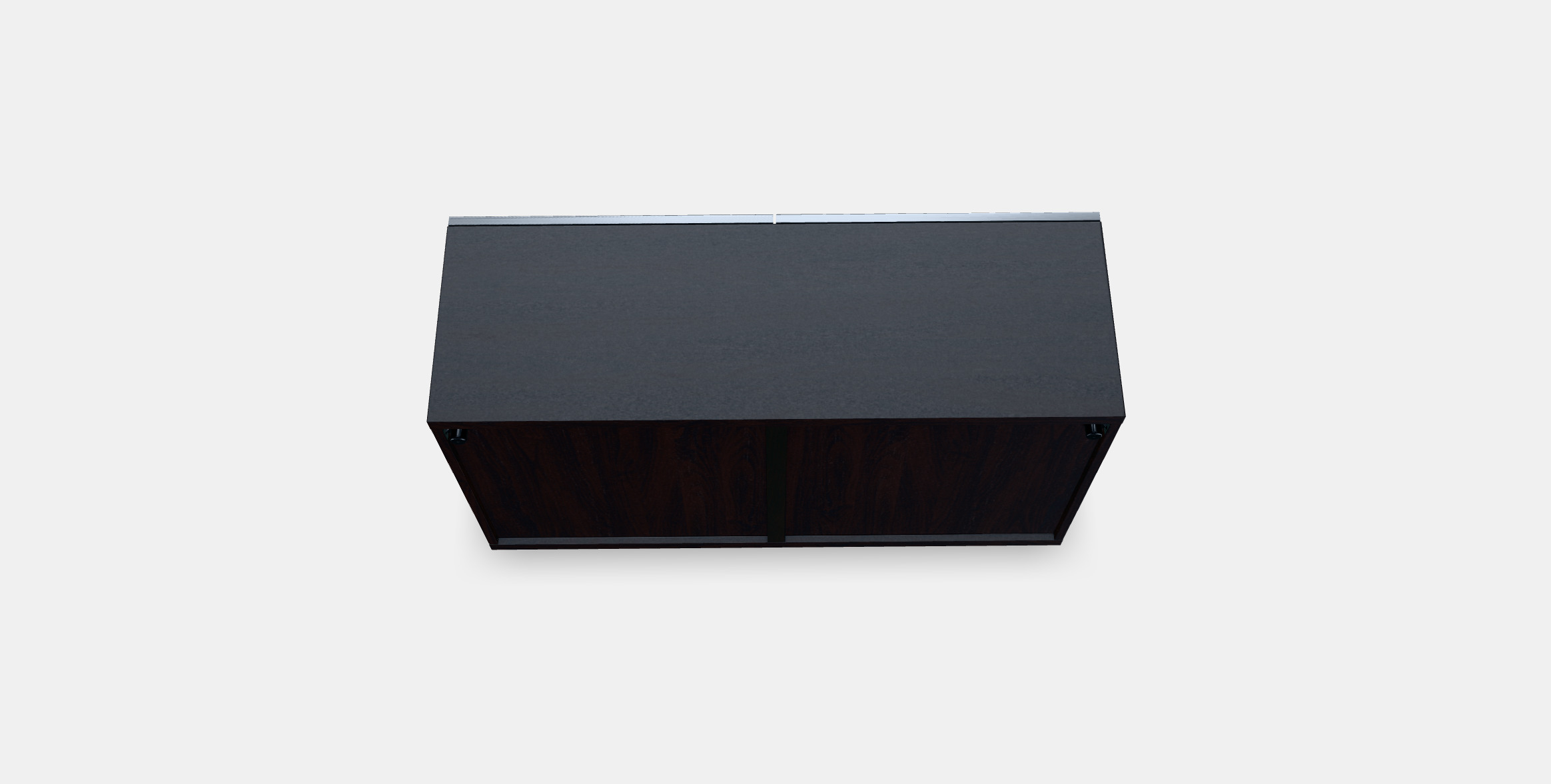 BESTA Shelf unit with glass doors 5 3D model_2