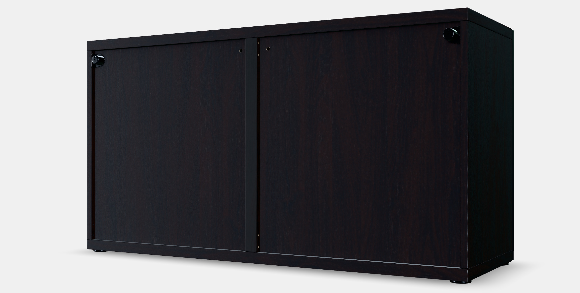 BESTA Shelf unit with glass doors 5 3D model_13