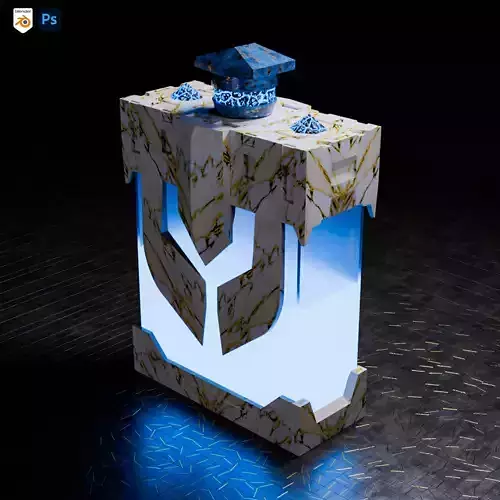 Arcane-Inspired Potion Bottle 