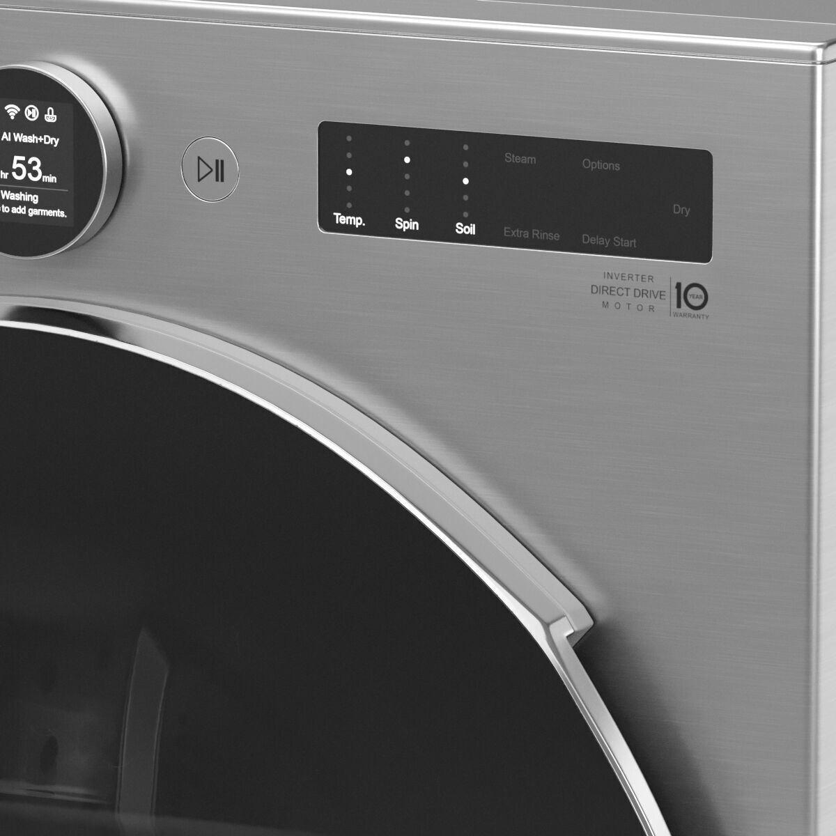 LG washing machine 3D model_4