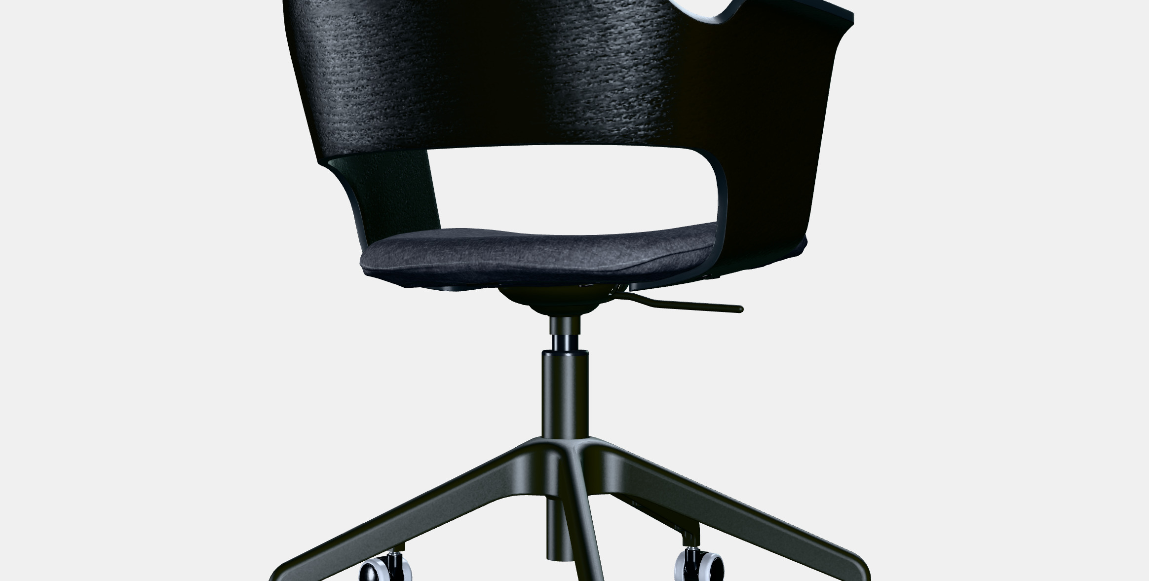 FJALLBERGET Conference chair with castors 3D model_4