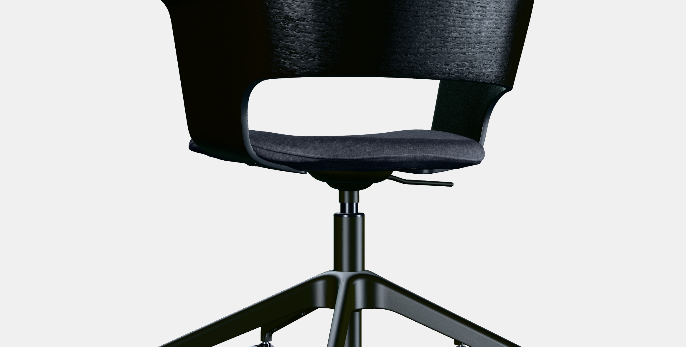 FJALLBERGET Conference chair with castors 3D model_9