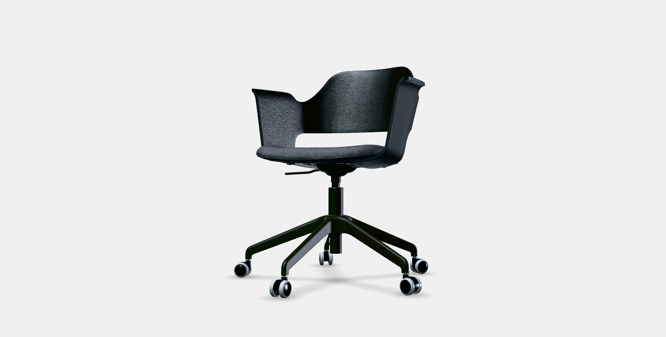 FJALLBERGET Conference chair with castors 3D model_12