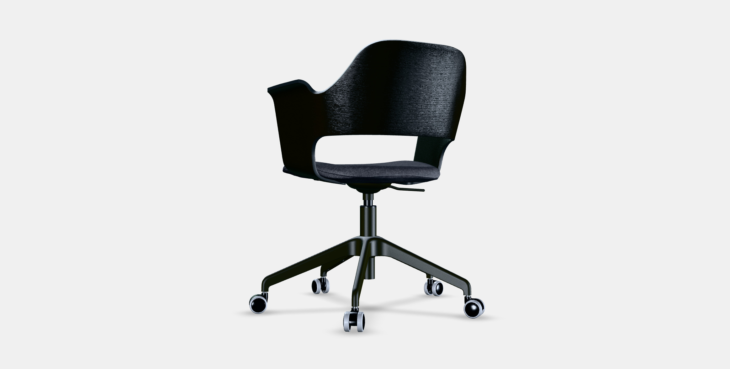 FJALLBERGET Conference chair with castors 3D model_15